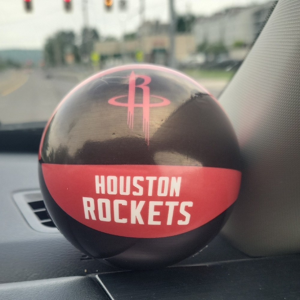 Houston Rockets Collectible NBA ICE arcade game mini bouncy basketball